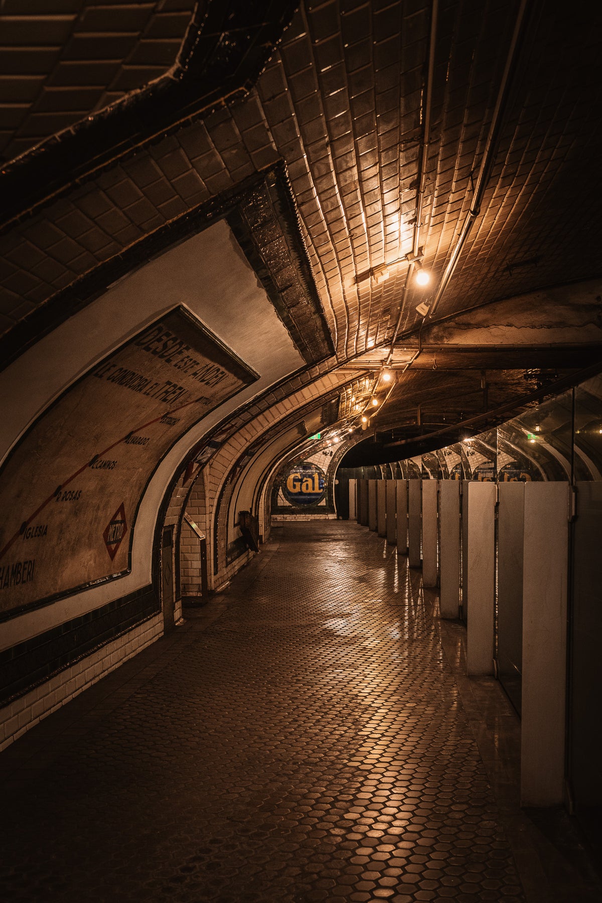 Andén 1 - Estación fantasma de Chamberí