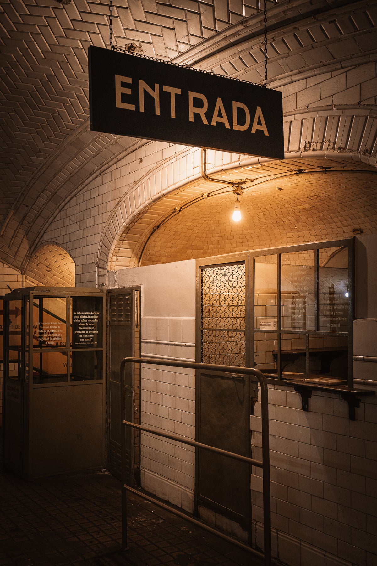 Entrada 2 - Estación fantasma de Chamberí