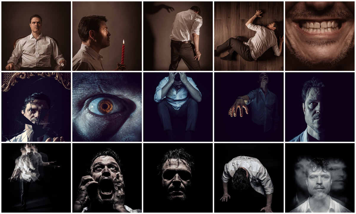 NEVERMORE: descenso a la locura · Serie completa (15 fotografías)